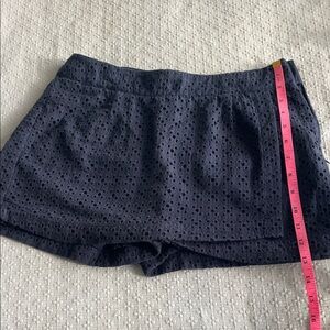 CABI Women's Black Eyelet Skort